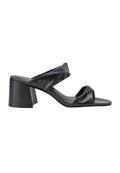 Pink Goat Leather Mules Xaxim – Women’s 6.5 cm Block Heel Sandals