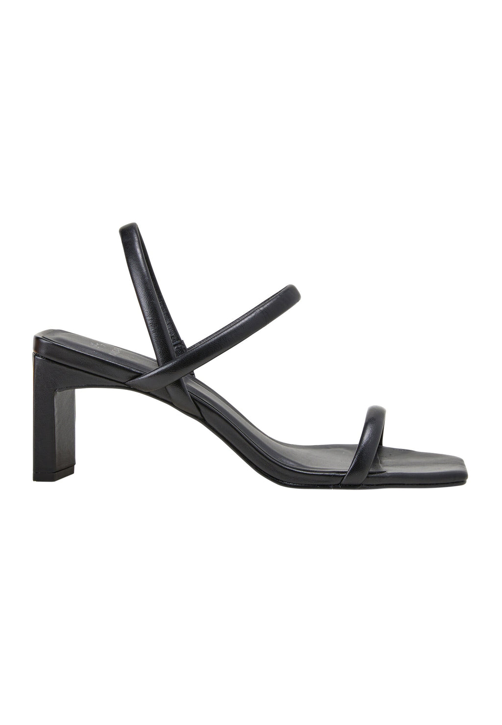 Palmito Goat Leather Sandals – 6.5 cm Block Heel