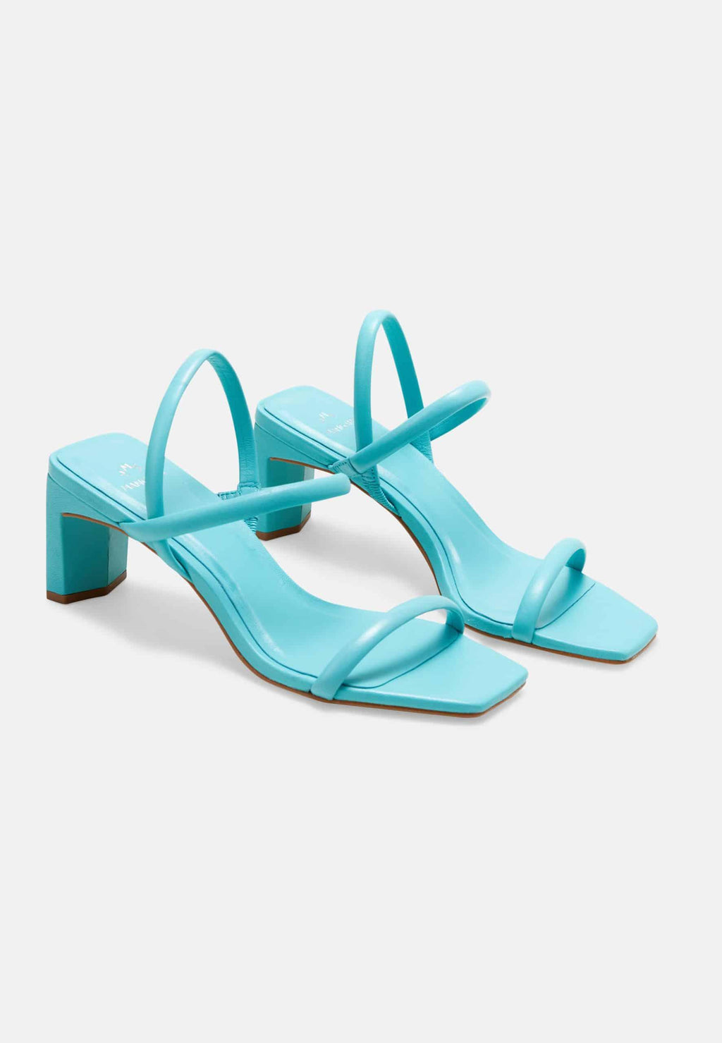 Palmito Goat Leather Sandals – 6.5 cm Block Heel